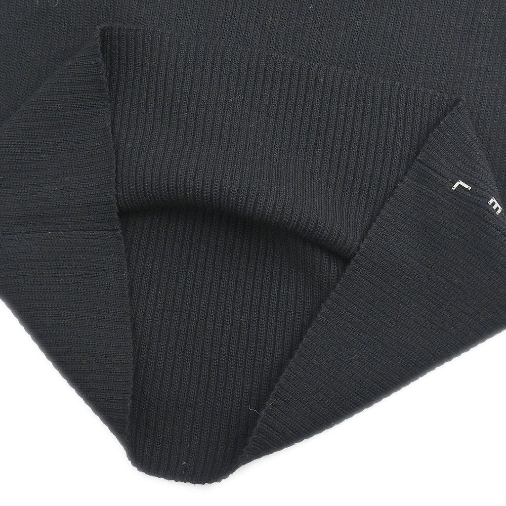 Chanel 1999 Sleeveless Vest Knit Top Black #38