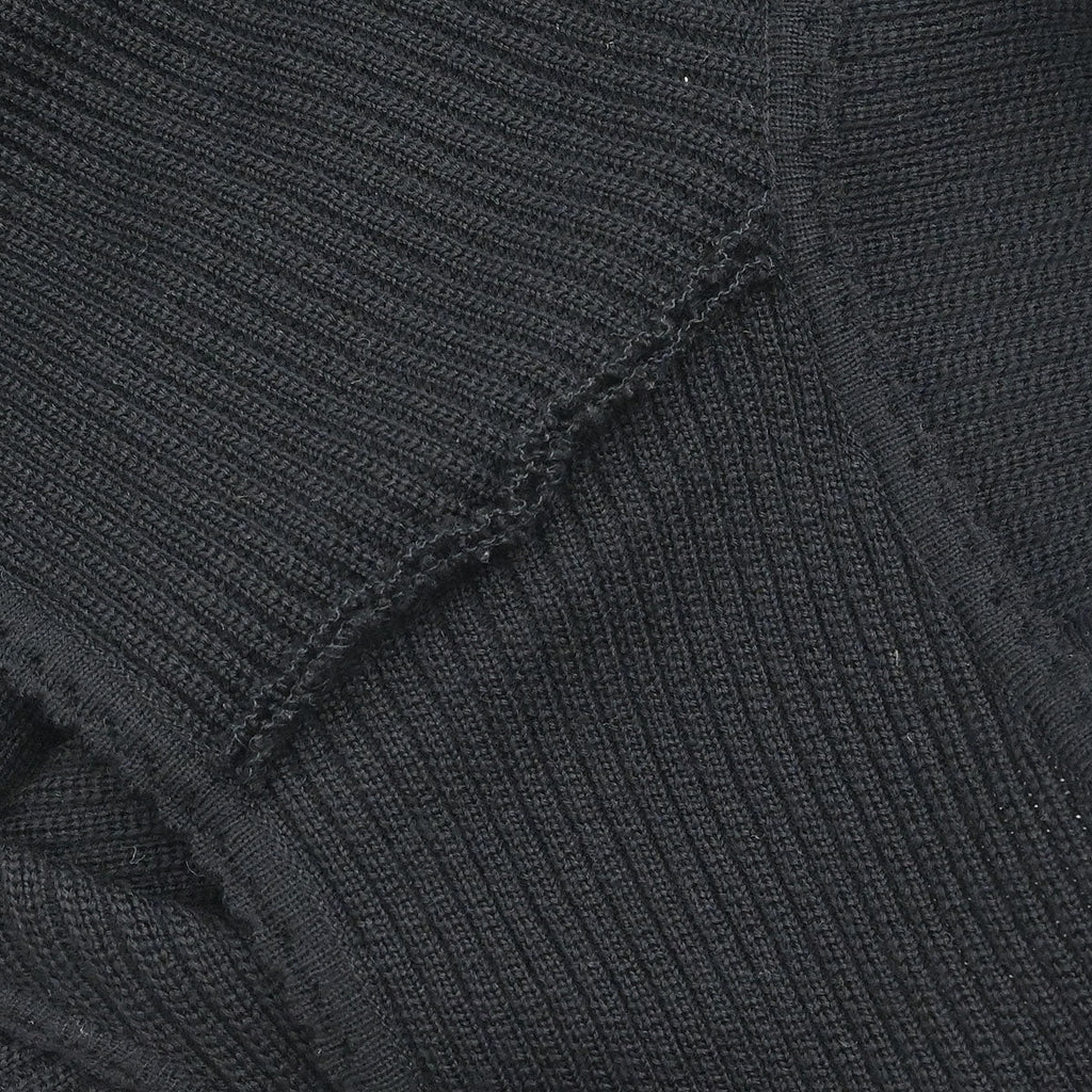 Chanel 1999 Sleeveless Vest Knit Top Black #38