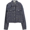 Celine 2005 Denim Jacket C Macadam Navy #40