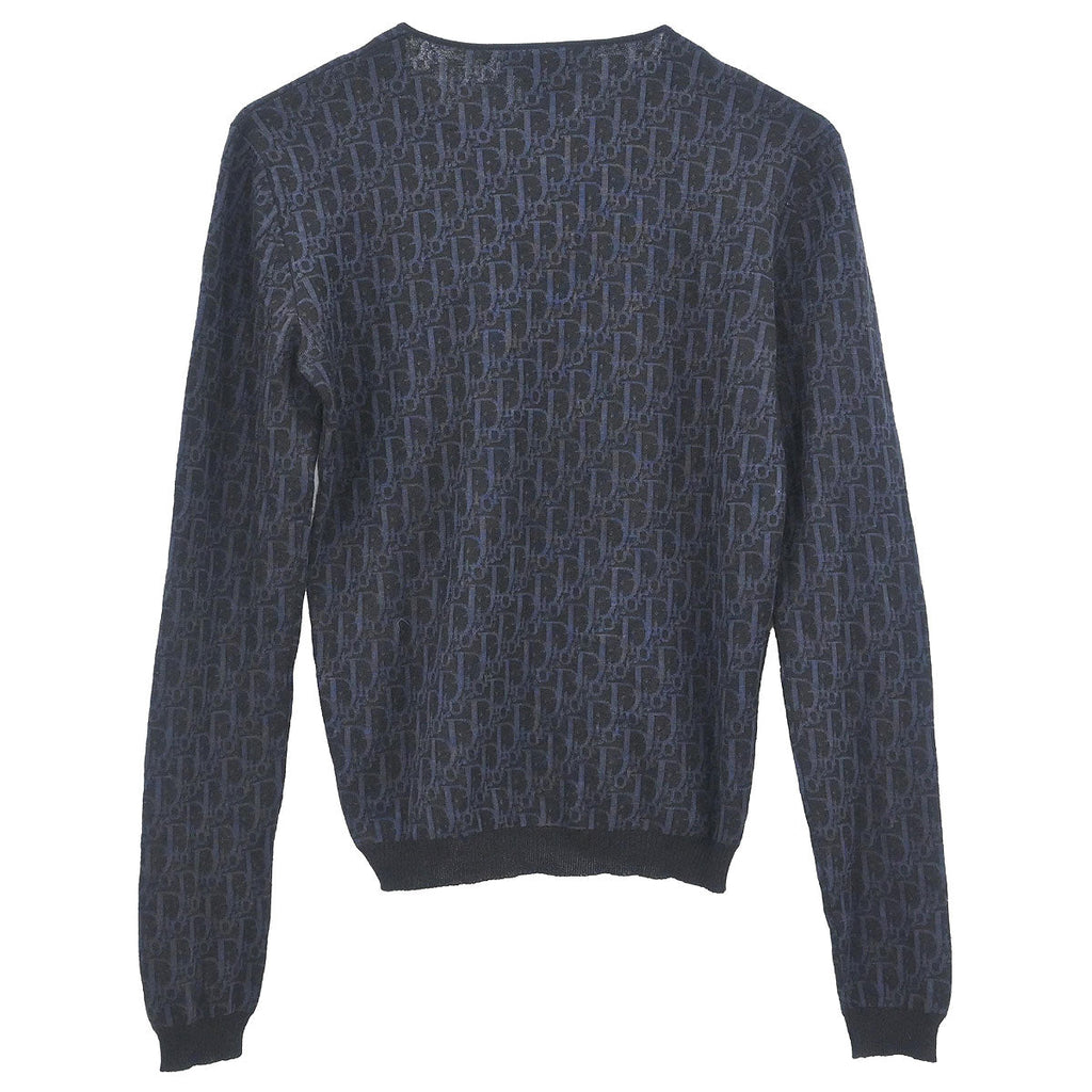 Christian Dior 2009 Trotter Cardigan Black Navy #S