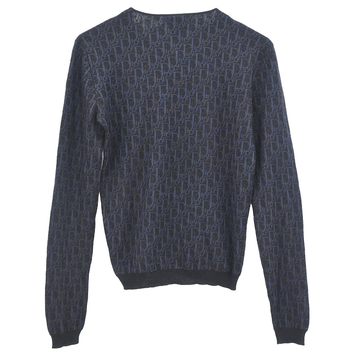 Christian Dior 2009 Trotter Cardigan Black Navy #S