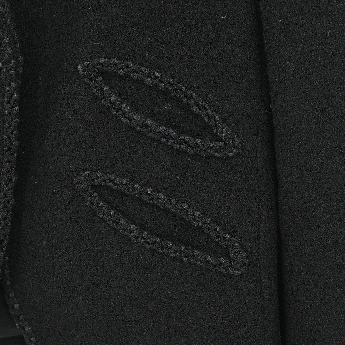 Chanel 2008 Single Breasted Jacket Black #38