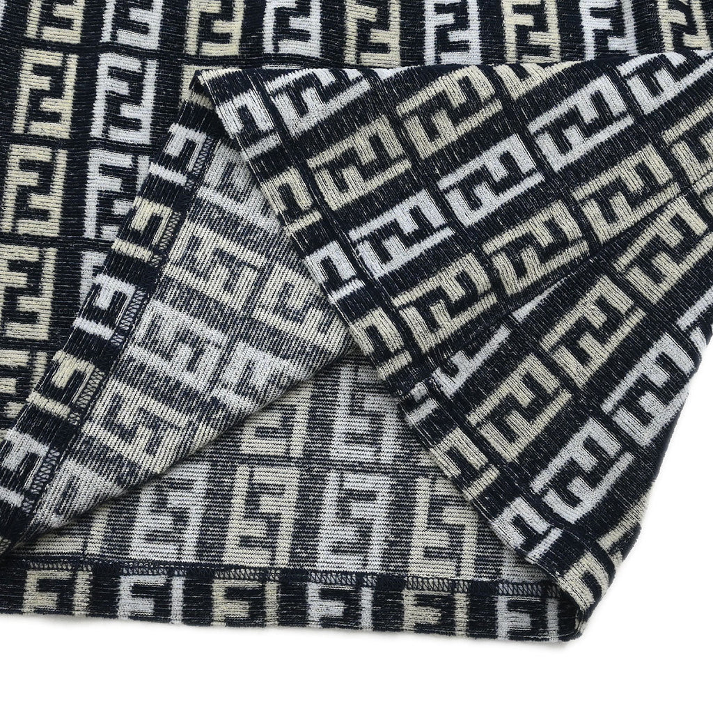Fendi Top Polo Shirt Zucca Navy #42