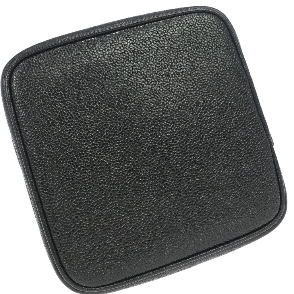 Chanel 1996-1997 Black Caviar Skin Vanity Handbag