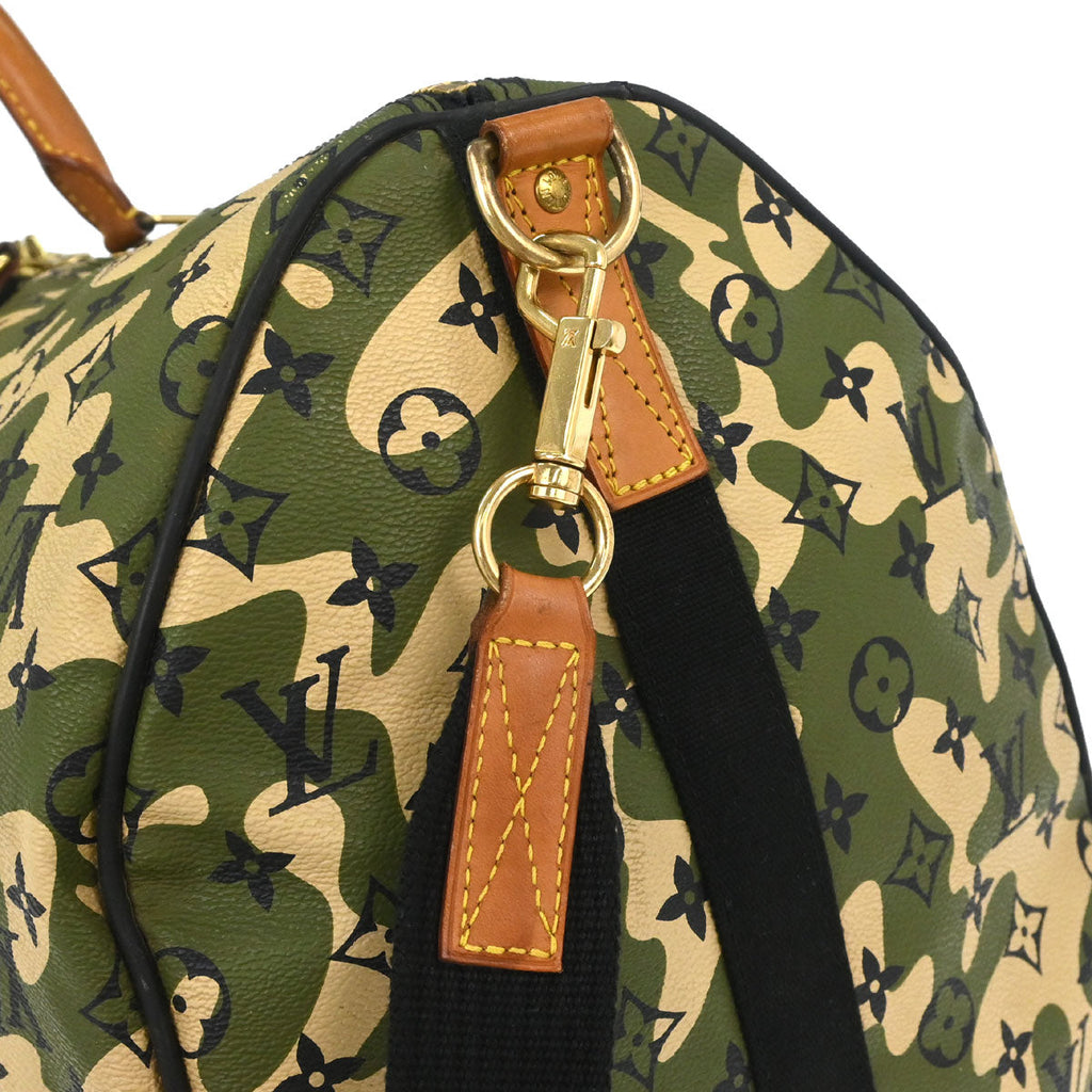 Louis Vuitton 2008 Monogramouflage Keepall Bandouliere 55 M95774