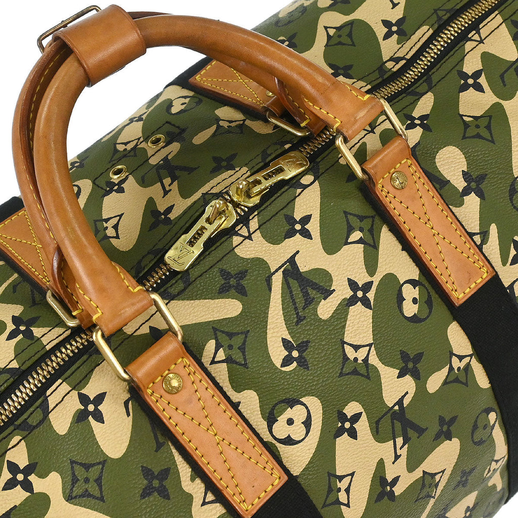Louis Vuitton 2008 Monogramouflage Keepall Bandouliere 55 M95774