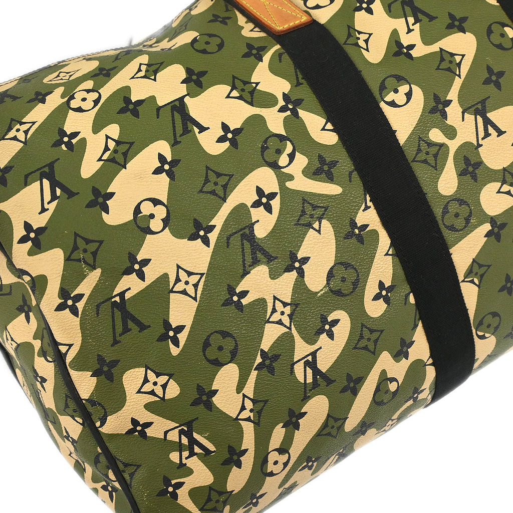 Louis Vuitton 2008 Monogramouflage Keepall Bandouliere 55 M95774