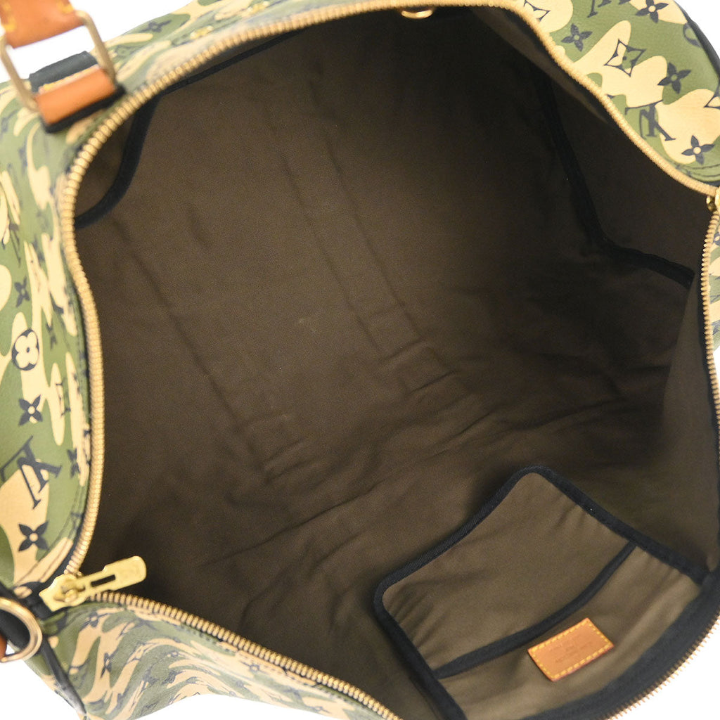 Louis Vuitton 2008 Monogramouflage Keepall Bandouliere 55 M95774