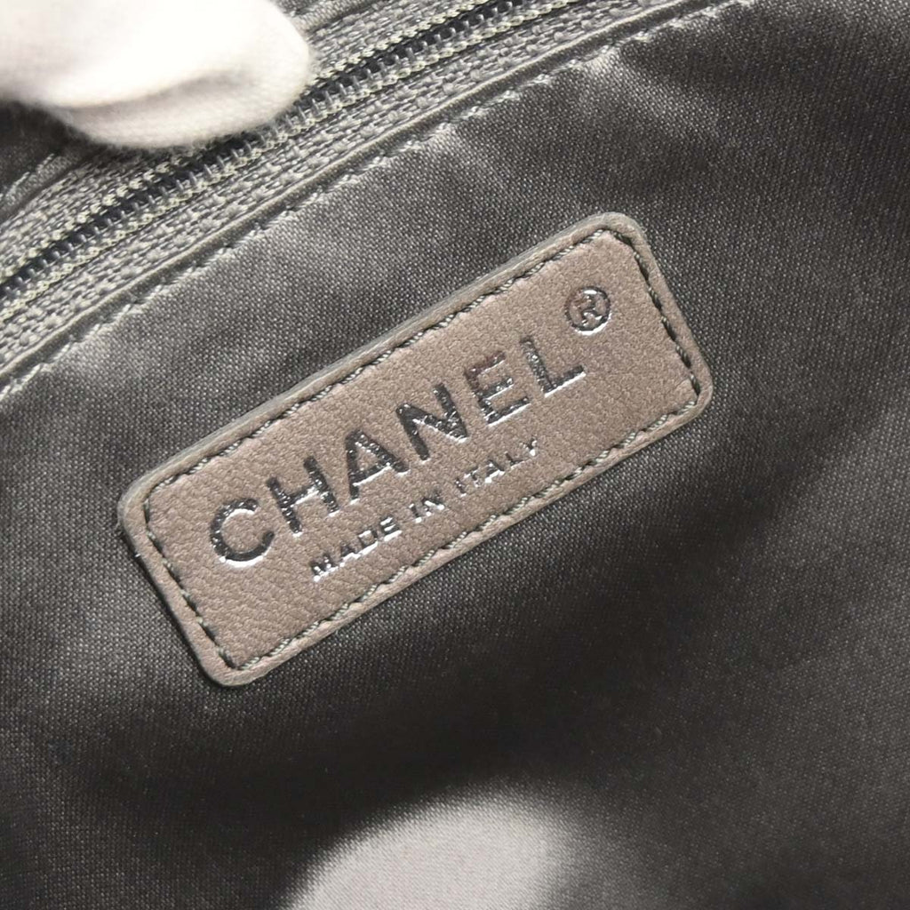 Chanel Purple Nylon Bubble Quilt Handbag