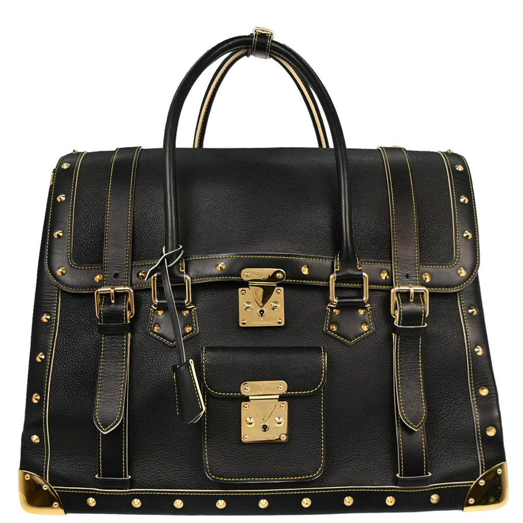 Louis Vuitton Black Suhali Extravagant Handbag M91800