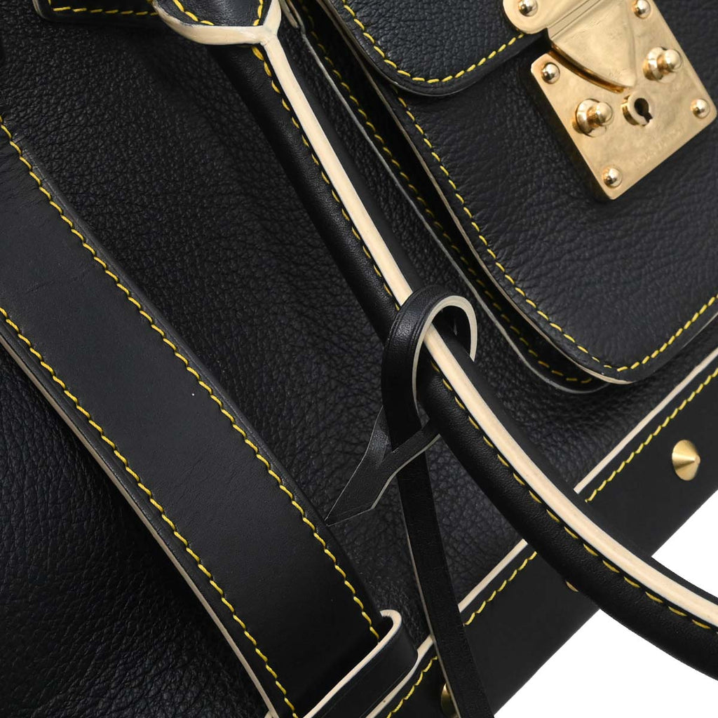Louis Vuitton Black Suhali Extravagant Handbag M91800