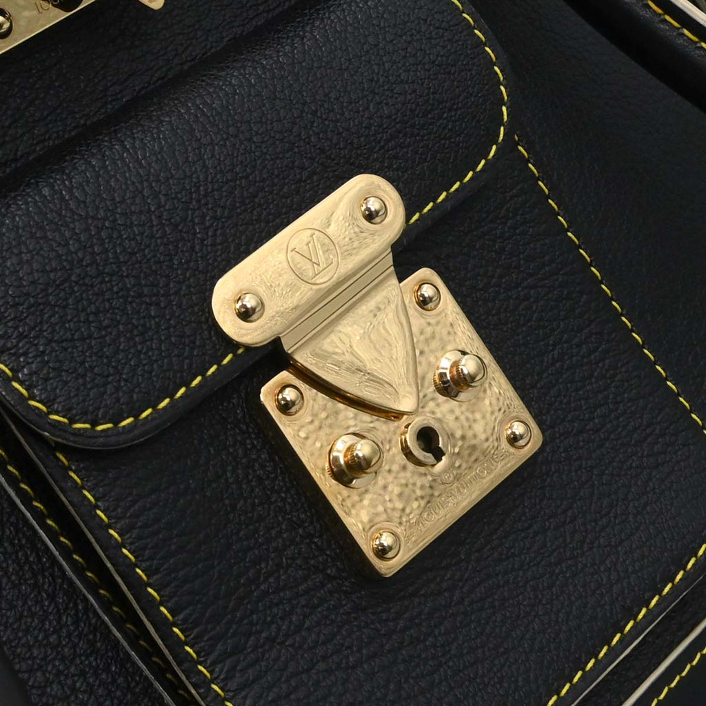 Louis Vuitton Black Suhali Extravagant Handbag M91800