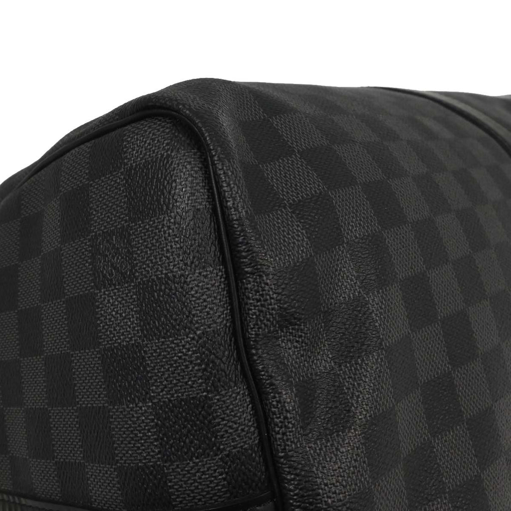 Louis Vuitton Damier Graphite Keepall Bandouliere 55 Duffle N41413