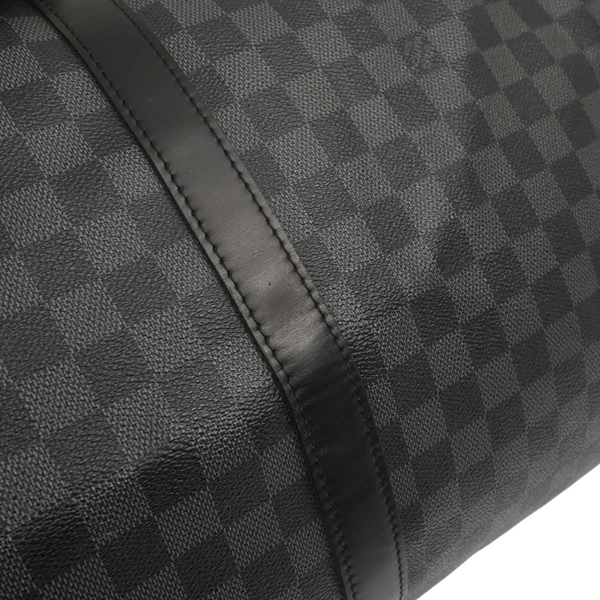 Louis Vuitton Damier Graphite Keepall Bandouliere 55 Duffle N41413