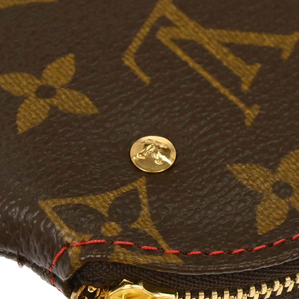 Louis Vuitton Cherry Porte Monnaie Rond Coin Case Wallet M95043