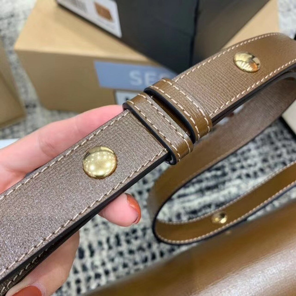Gucci Horsebit 1955 Shoulder Bag Brown Textured With A Vintage Effect For Women 9.8in/25cm Gucci ‎602204 1DB0G 2361
