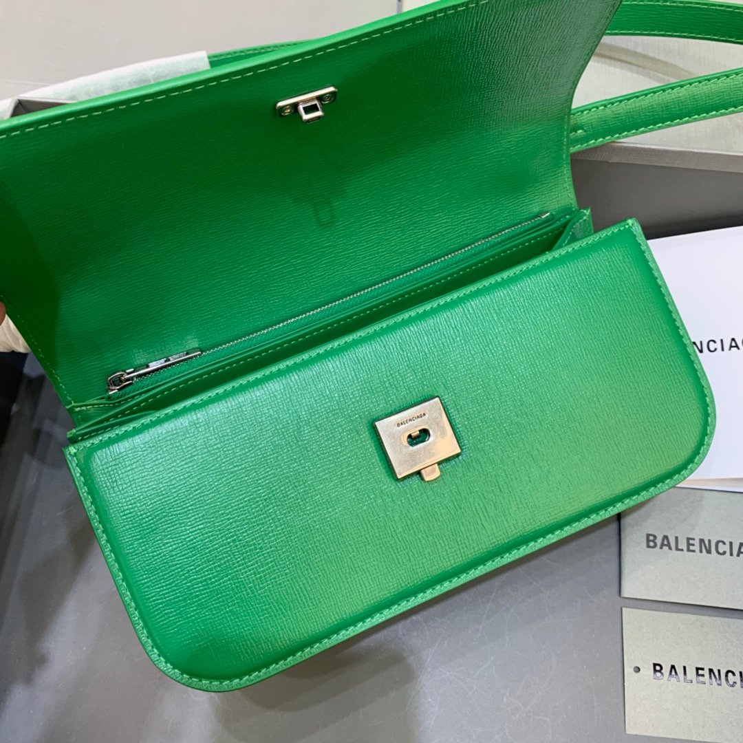 Gossip Small Shoulder Bag Green, For Women,  Bags 9.1in/23cm