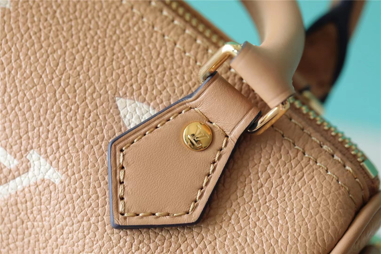 Louis Vuitton Nano Speedy Monogram Empreinte Arizona Beige / Cream For Women,  Shoulder And Crossbody Bags 6.3in/16cm Louis Vuitton M81457
