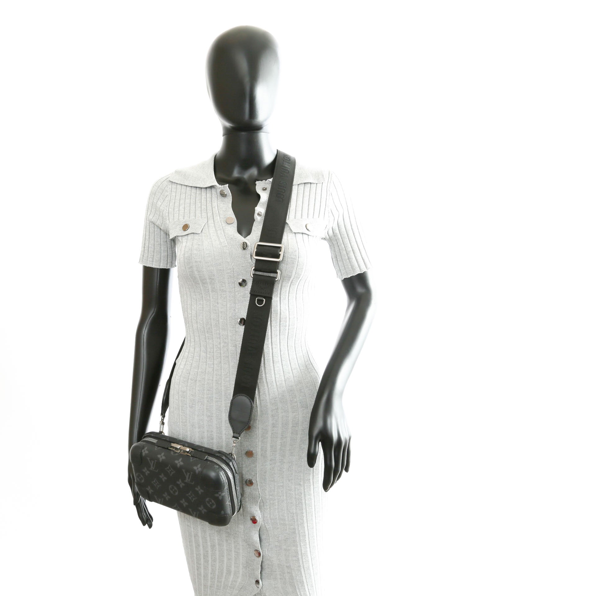 LOUIS VUITTON Horizon Clutch Mono Eclipse