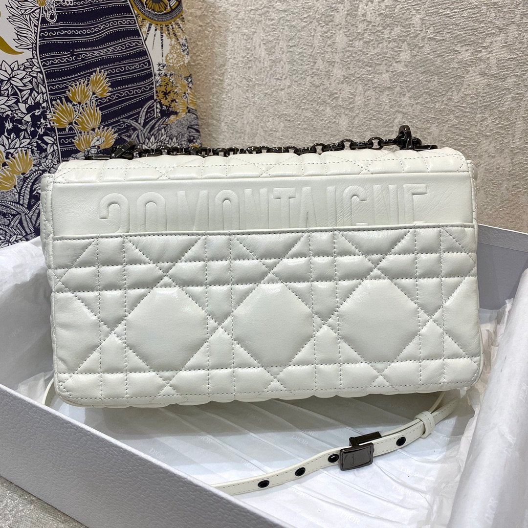 Large Caro Bag, White, For Women WomenÃ¢â‚¬â„¢s Handbags, Crossbody Bags, 29cm CD
