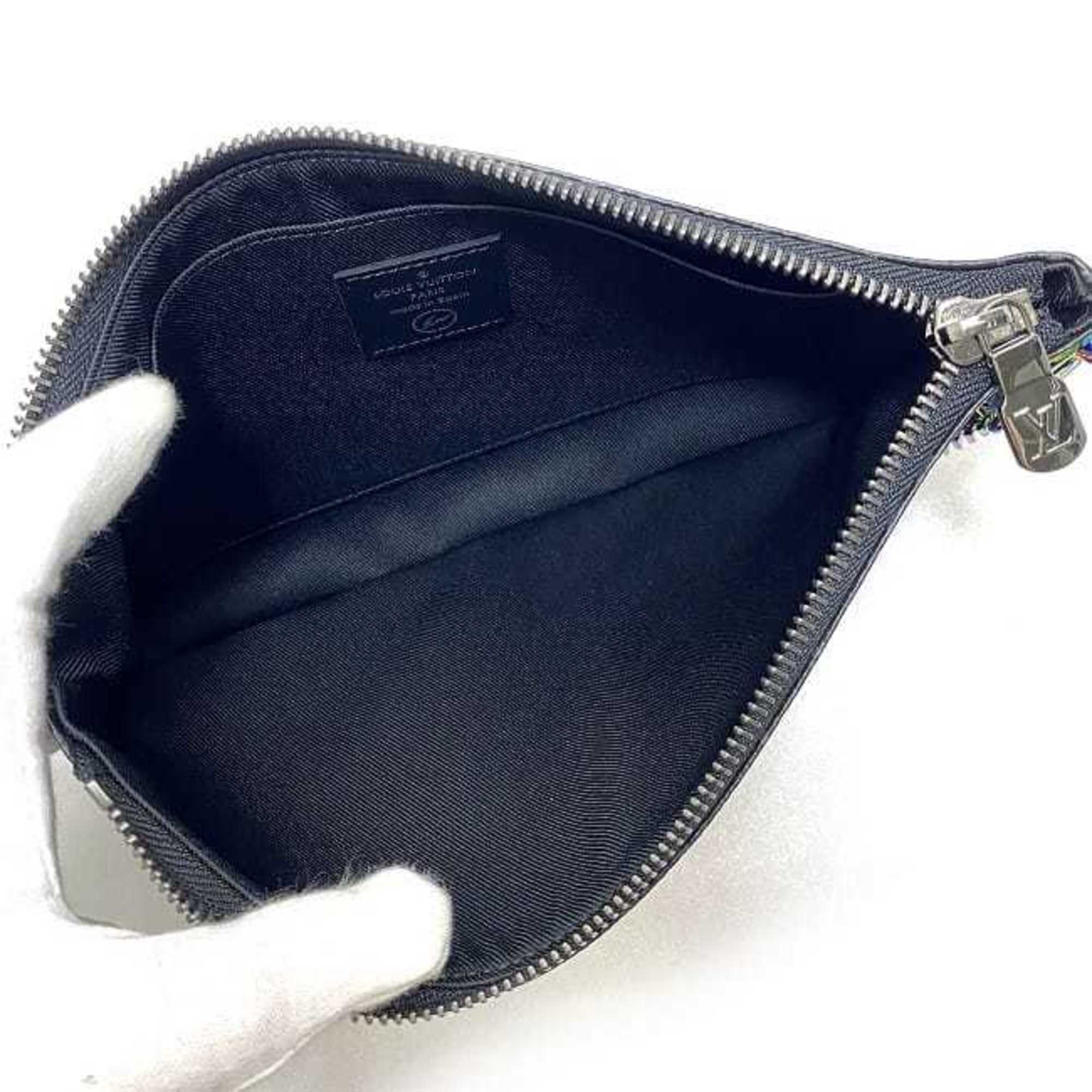 Louis Vuitton Etui Ipad  Canvas Clutch Bag