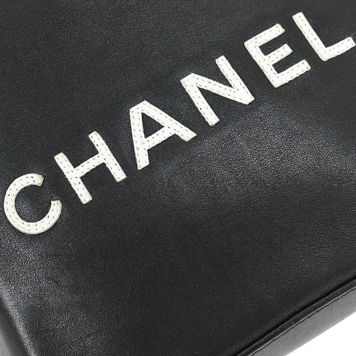 Chanel 2008-2009 Black Calfskin Essential Tote Bag