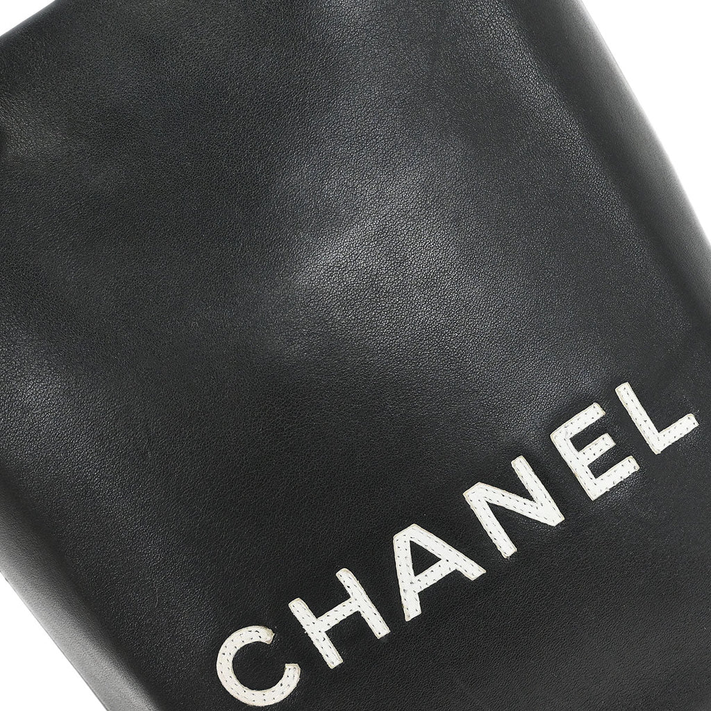 Chanel 2008-2009 Black Calfskin Essential Tote Bag