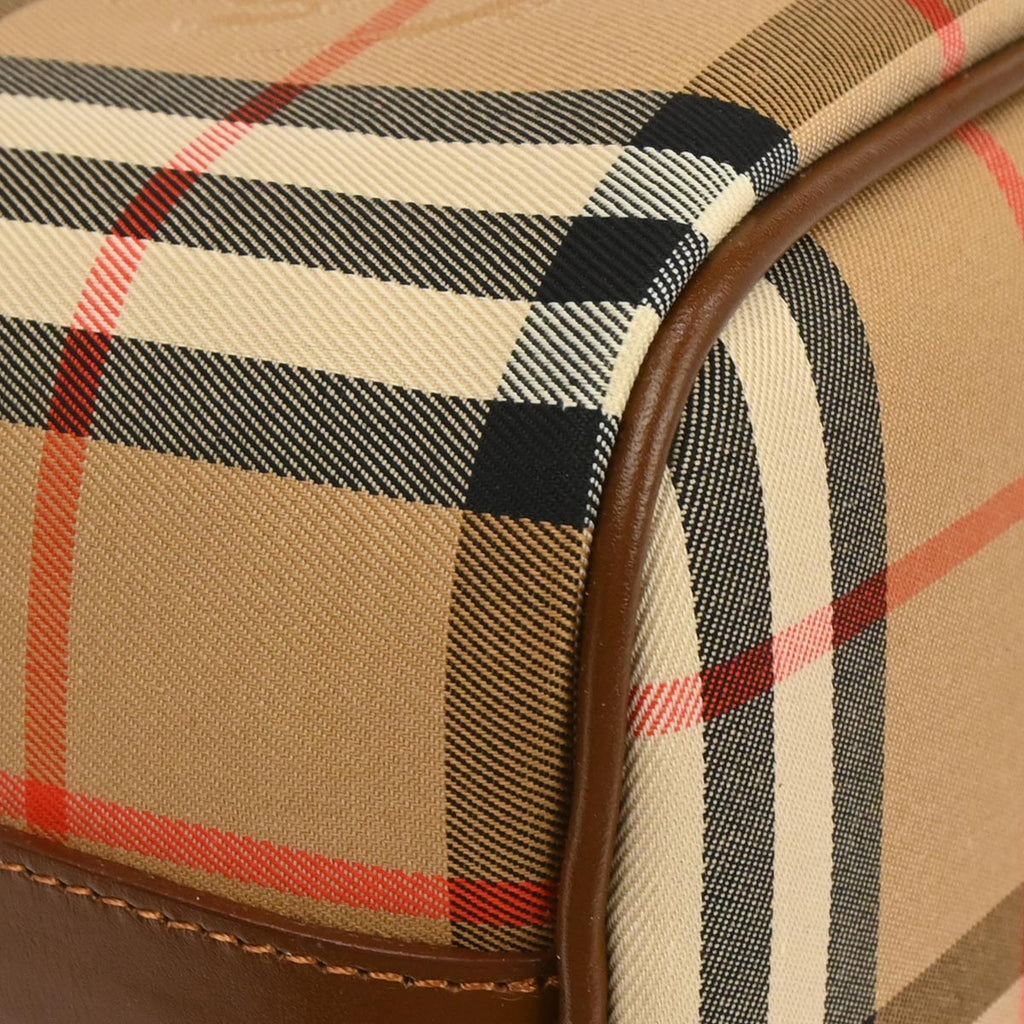 Burberrys Beige House Check Handbag