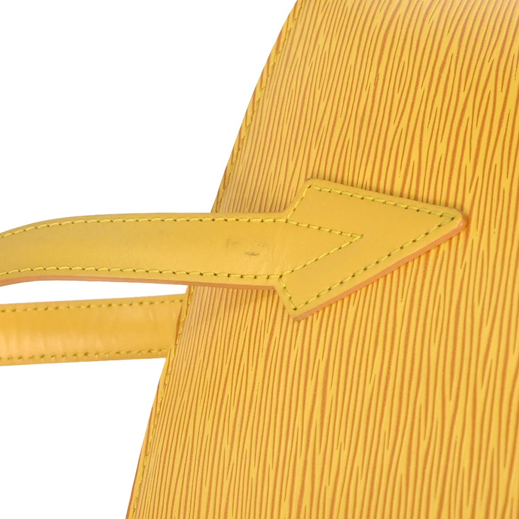 Louis Vuitton 1996 Yellow Epi Saint Jacques Shopping Tote Bag M52269