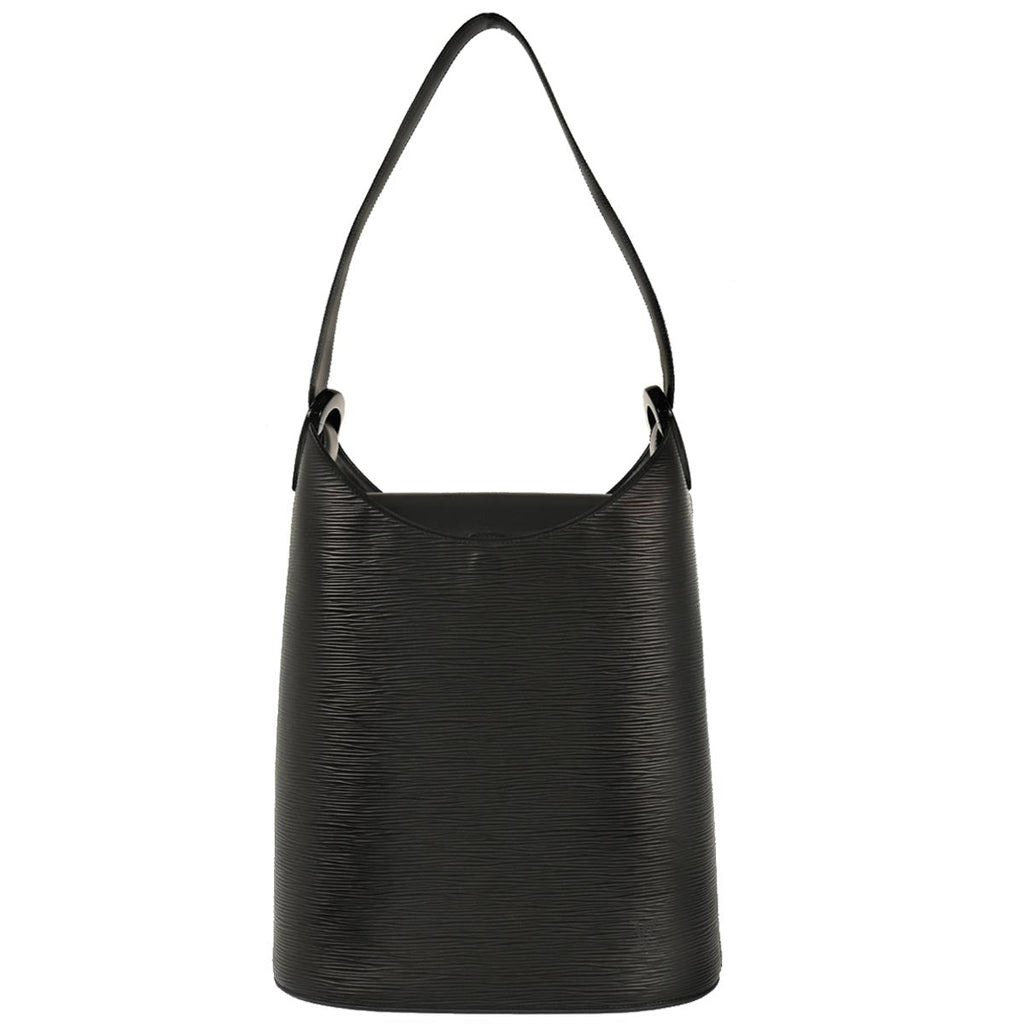 Louis Vuitton 1999 Black Epi Verseau Shoulder Bag M52812