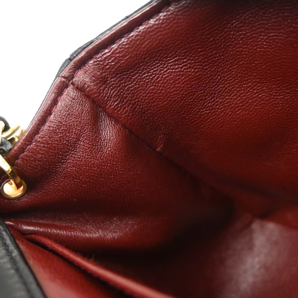 Chanel 1989-1991 Black Lambskin Turnlock Mini Full Flap Shoulder Bag
