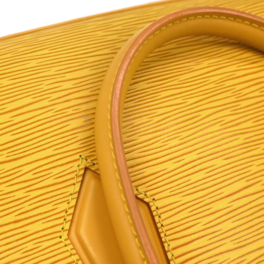 Louis Vuitton 1998 Yellow Epi Jasmine Handbag M52089