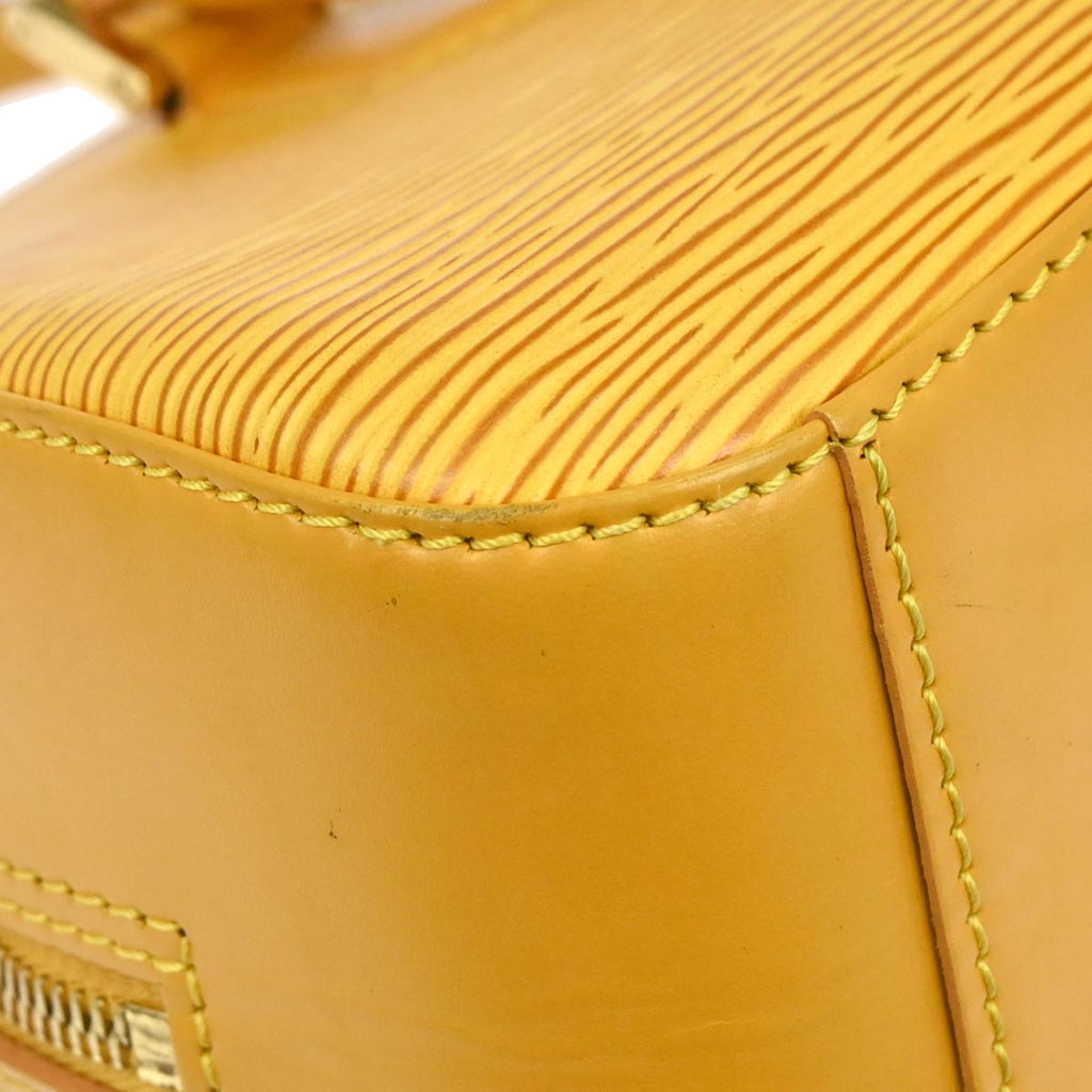 Louis Vuitton 1998 Yellow Epi Jasmine Handbag M52089