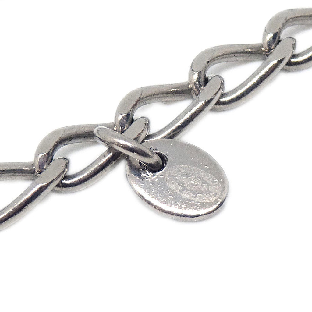 Chanel Cube Record Chain Belt Silver 04S