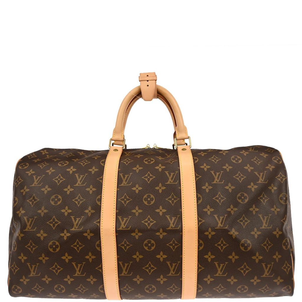 Louis Vuitton 2004 Monogram Keepall 50 Duffle Travel Handbag M41426