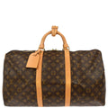 Louis Vuitton 2005 Monogram Keepall 50 Duffle Travel Handbag M41426