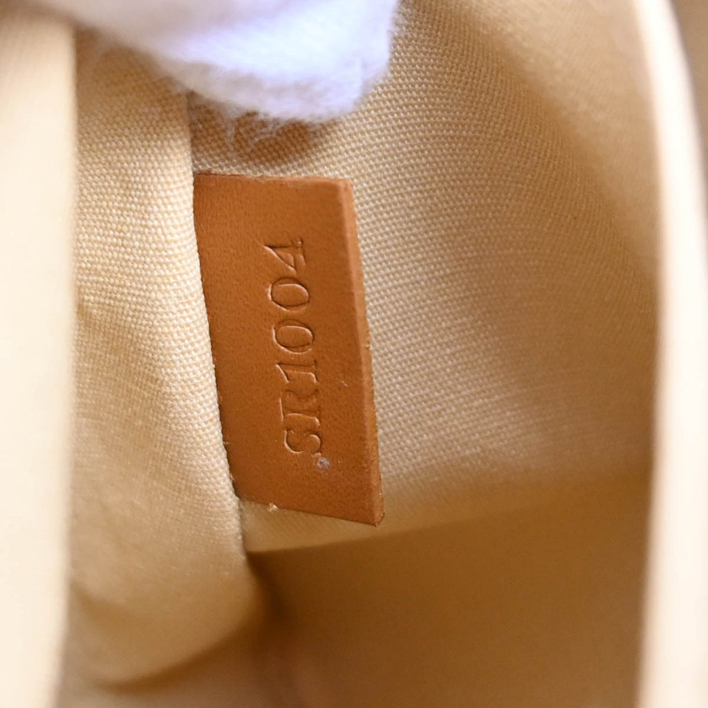 Louis Vuitton 2004 Beige Monogram Mini Lin Lucille PM Handbag