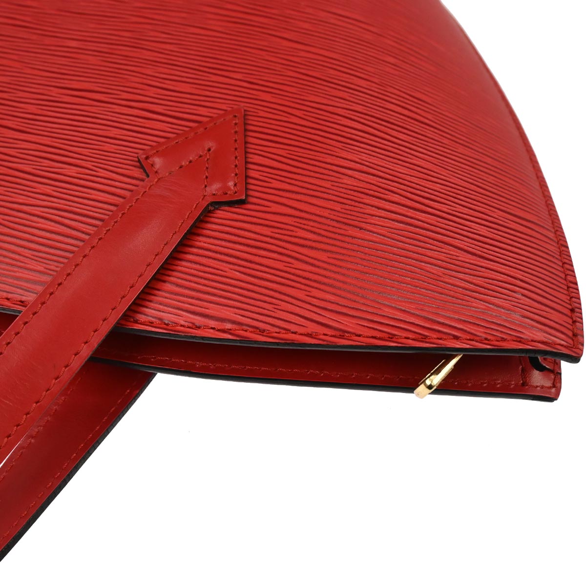 Louis Vuitton 1994 Red Epi Saint Jacques Tote Handbag M52277