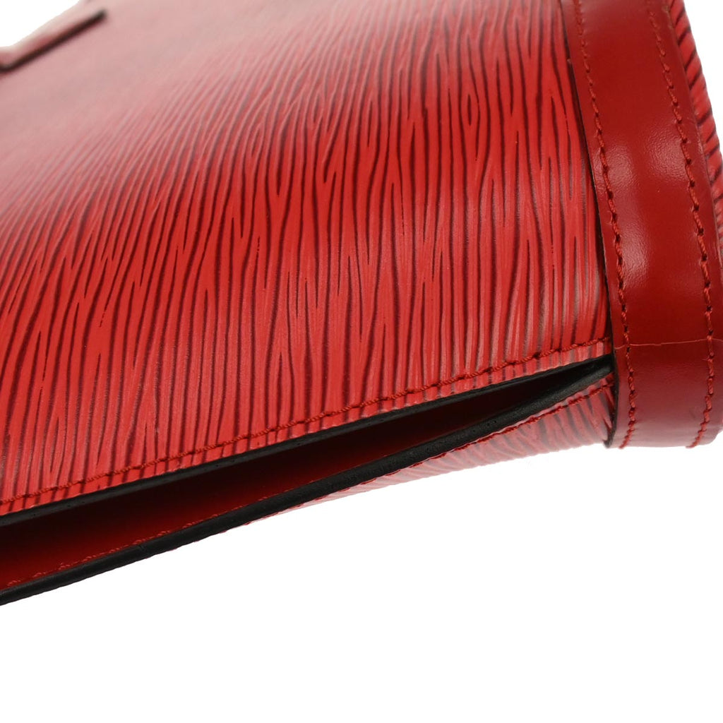 Louis Vuitton 1994 Red Epi Saint Jacques Tote Handbag M52277
