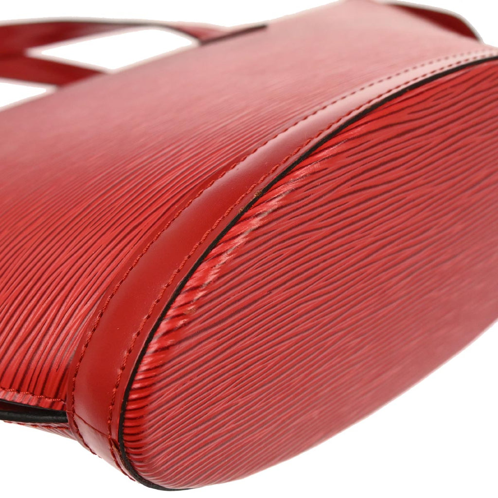 Louis Vuitton 1994 Red Epi Saint Jacques Tote Handbag M52277