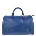 Louis Vuitton 1995 Blue Epi Speedy 30 Handbag M43005