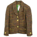 Celine Single Breasted Jacket Yellow #44