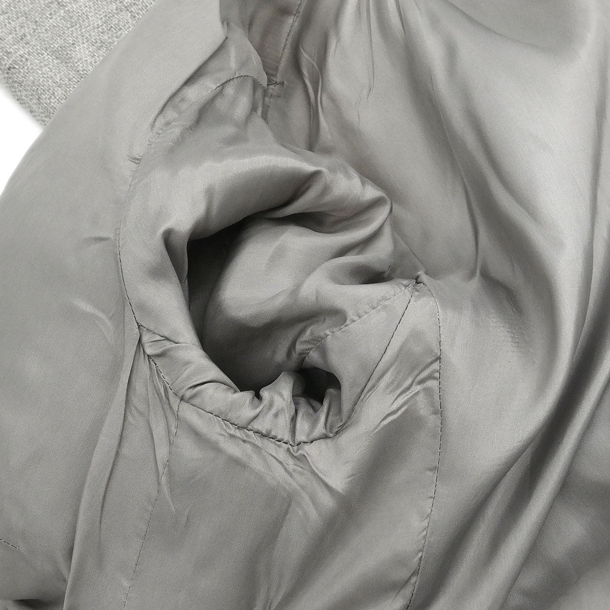 Celine Setup Suit Jacket Skirt Gray #44