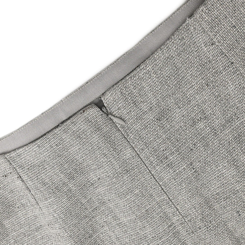 Celine Setup Suit Jacket Skirt Gray #44