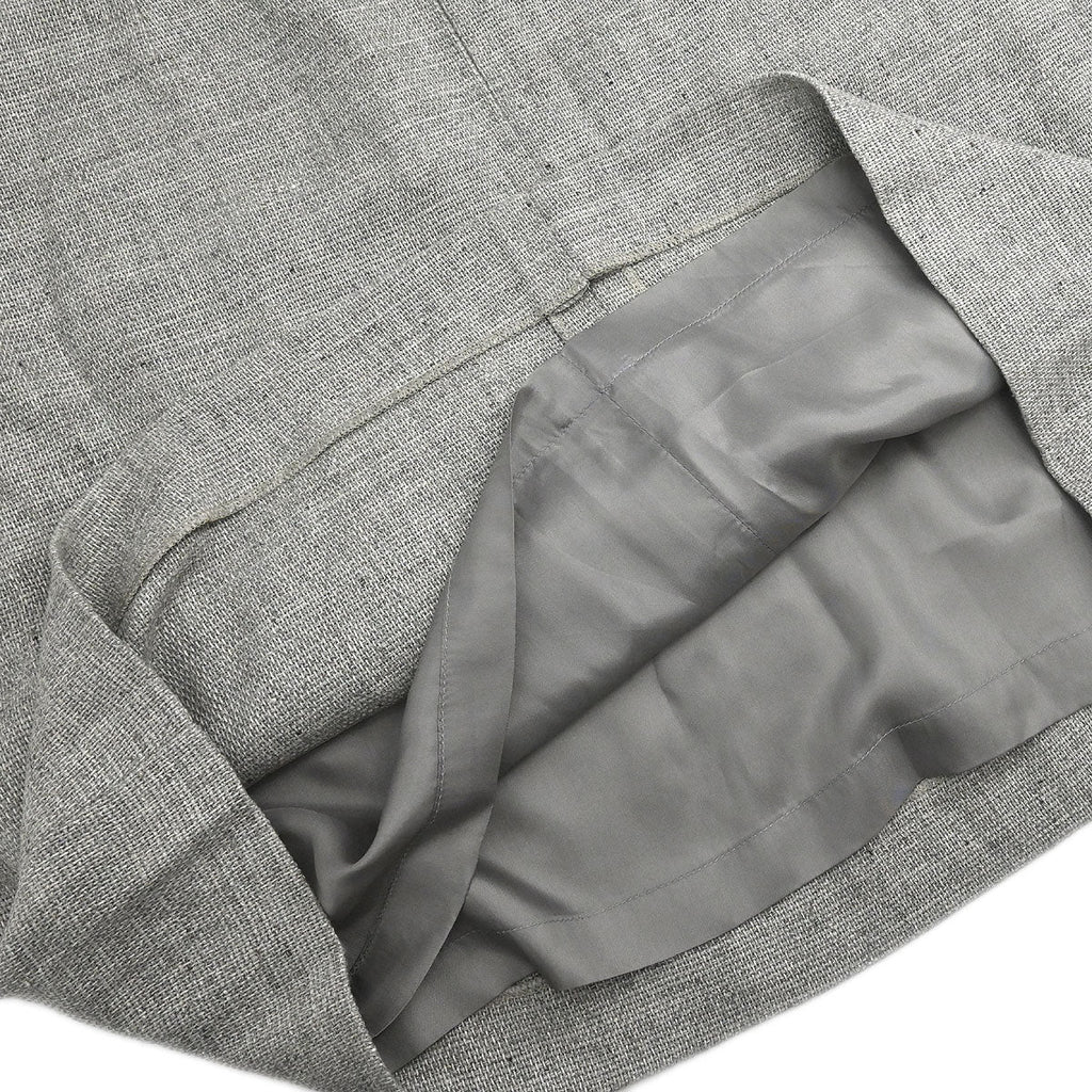 Celine Setup Suit Jacket Skirt Gray #44