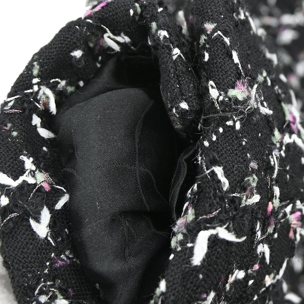 Chanel 2006 Single Breasted Tweed Jacket Black #36