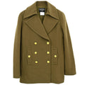 Chanel 1996 Double Breasted Jacket Brown #38