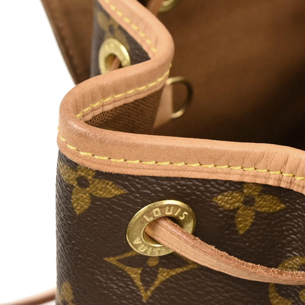 Louis Vuitton 1997 Monogram Mini Montsouris Backpack M51137