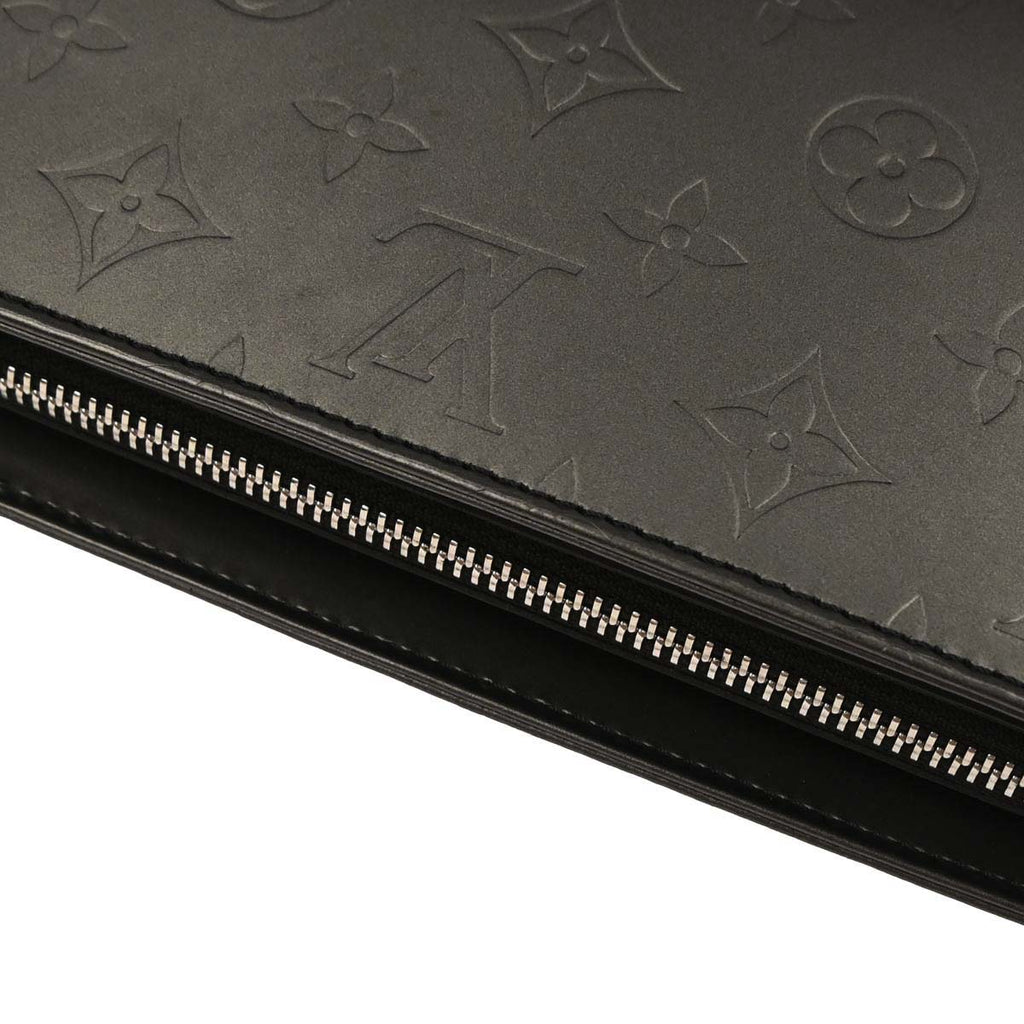 Louis Vuitton 2003 Black Monogram Mat Fowler Handbag M55142