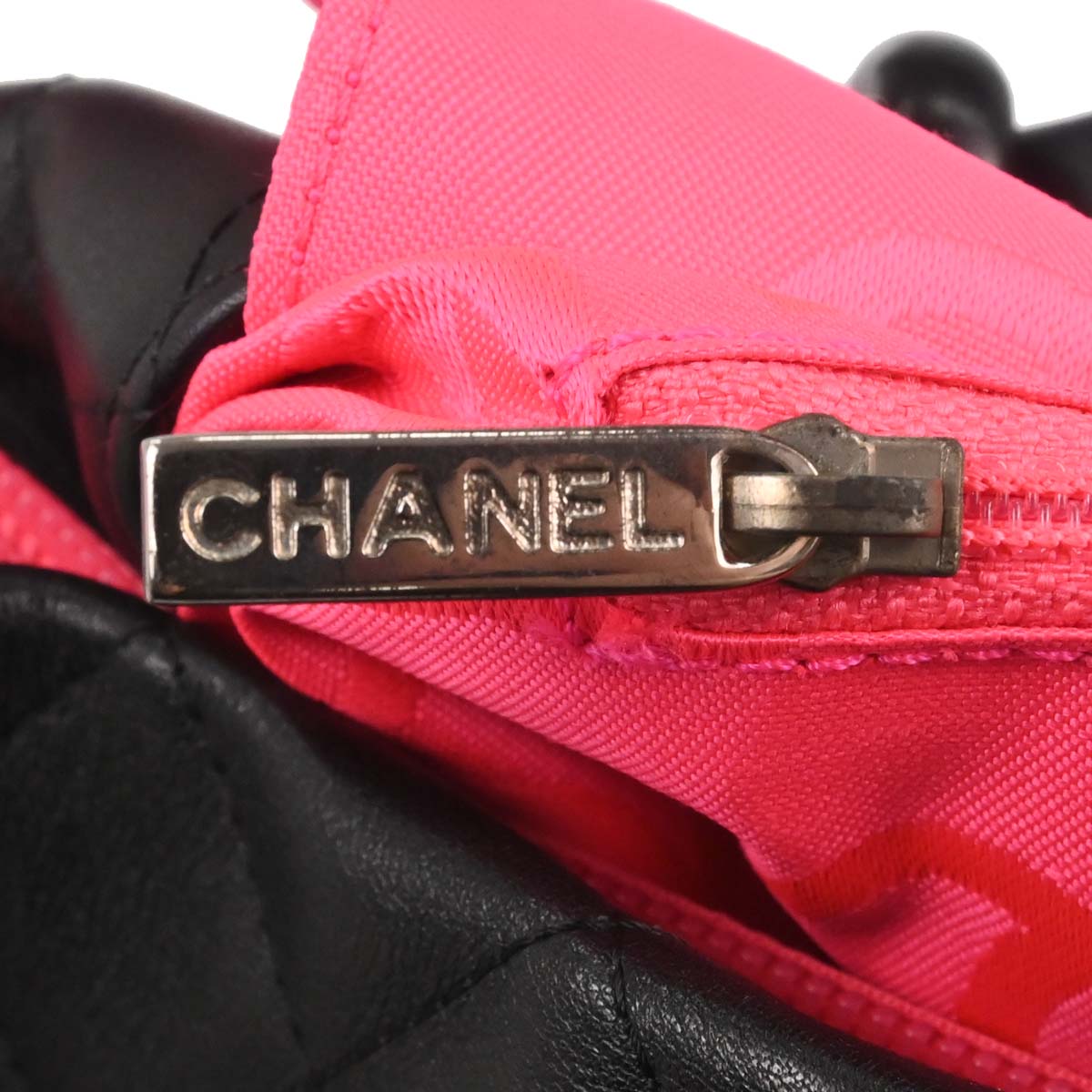 Chanel 2003-2004 Black Calfskin Cambon Ligne Tote Handbag